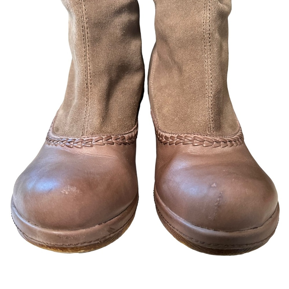 Jambu | Riviera Leather and Suede Clog Boot Size 8.5 - Picture 6 of 16